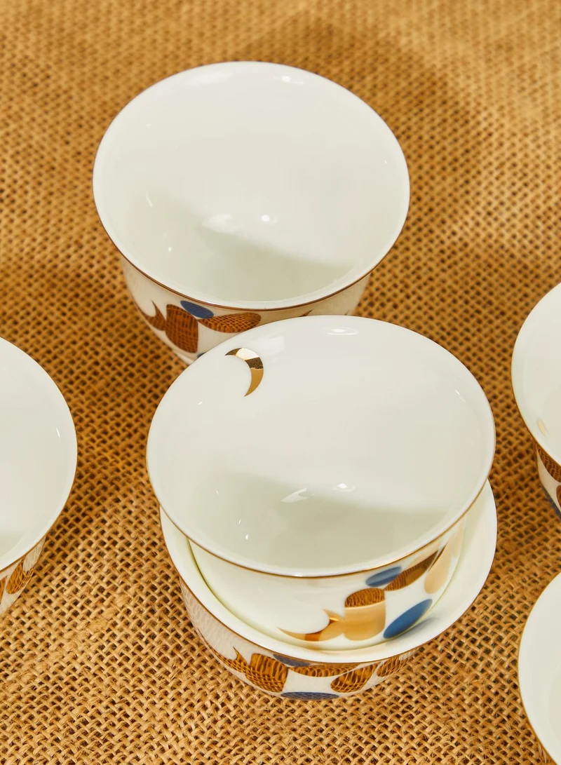 Zarina Set Of 6 Chaffe Moon Cups