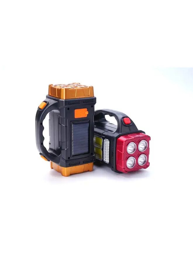 Red LED Tactical Flashlight Dual Light Source High Lumen Adjustable Beam for Camping Hiking Emergency - Image 3