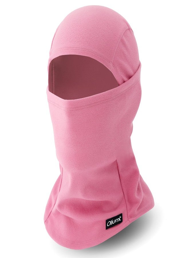 Oliumt Balaclava Ski Mask, Warm, Breathable & Lightweight, Full Coverage Fleece Winter Face Mask for Men & Women (Rose Pink) - Image 1