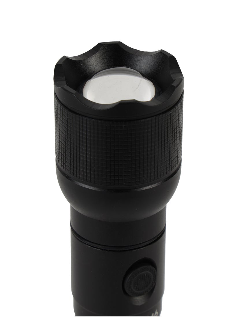 Olsenmark - Olsenmark 10W Cree LED Flashlight-OMFL2846 / with USB Wire, 560 Lumens, Type-C Charging, 16.7 Hours Working Time, 272 Meters Real Range Distance Made from Aircraft Aluminum Alloy, Different Switch Modes, High Capacity Lithium Battery , Life Time Warranty for LED - Image 1