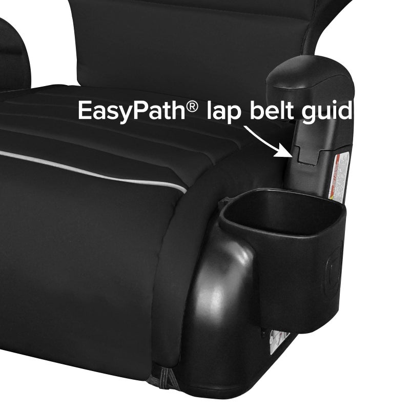 Diono Connect3 R 2-in-1 High Back Booster, Slim Fit 3-Across in Many Mid-Sized Sedans and SUVs, for Children from 40-120 lbs., Lightweight with Cupholder, Black Storm - Image 5