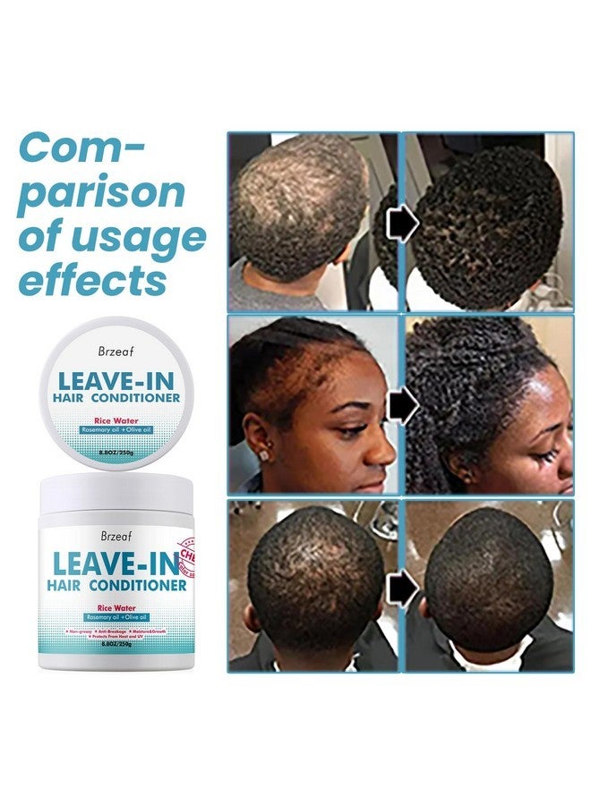 Brzeaf Chebe Leave In Conditioner for All Hair Types (8.8 OZ), Moisturizing and Nourishing, Chebe Leave In Conditioner, Chebe Hair Conditioner, Deter Hair Breakage, - Image 5