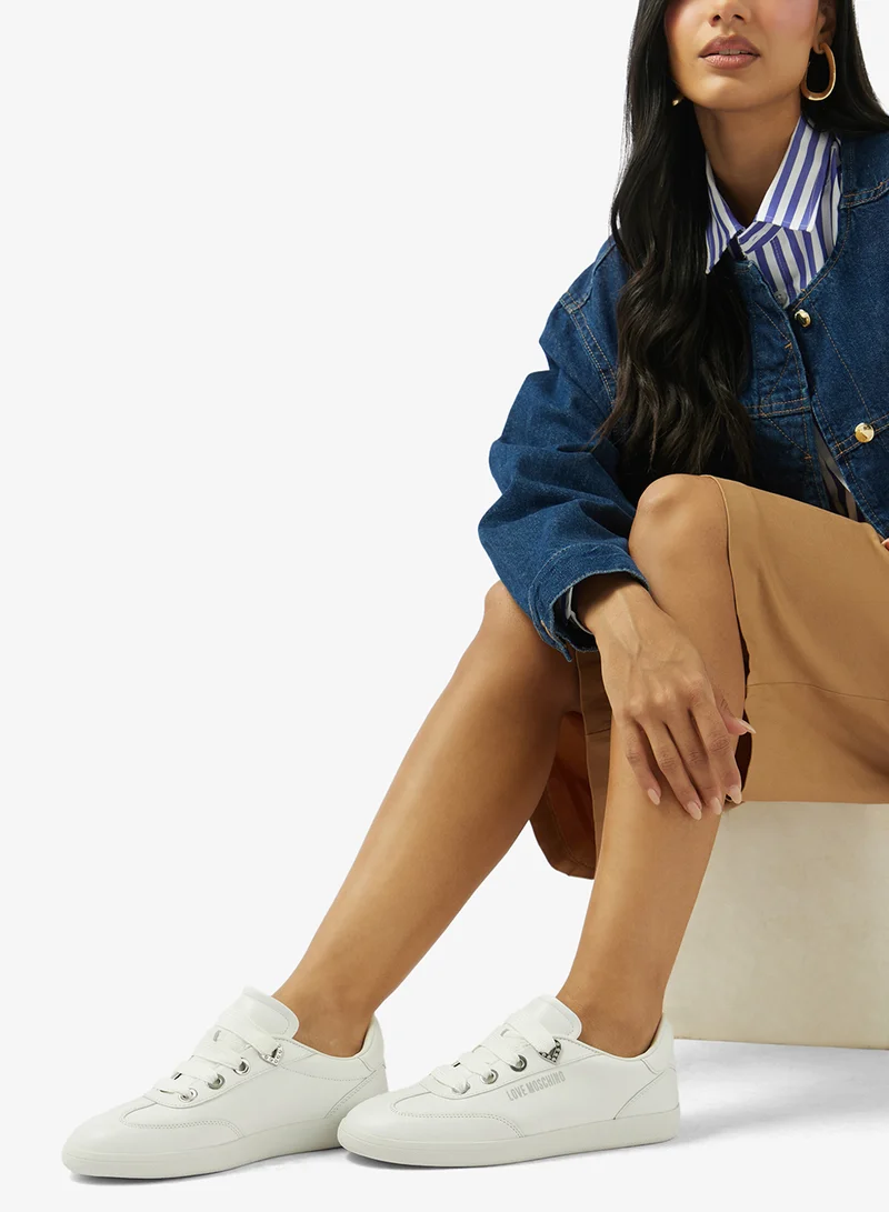 Love Moschino Cloud Love Low-Top Sneakers