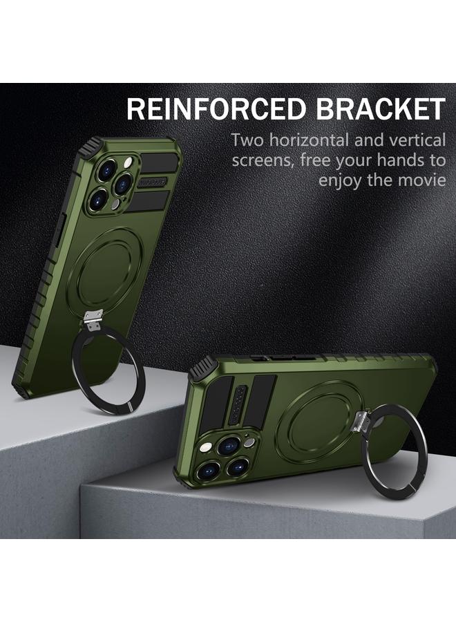 Zaboon Case For iPhone 13 Pro Max MagSafe Magnetic Holder Phone Case - Image 3