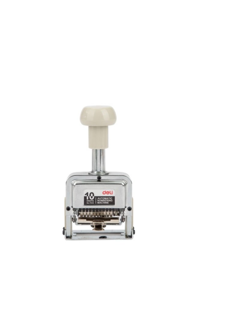 Deli - 10-Digit Numbering Machine With Auto Shifting Mechanism - Image 1