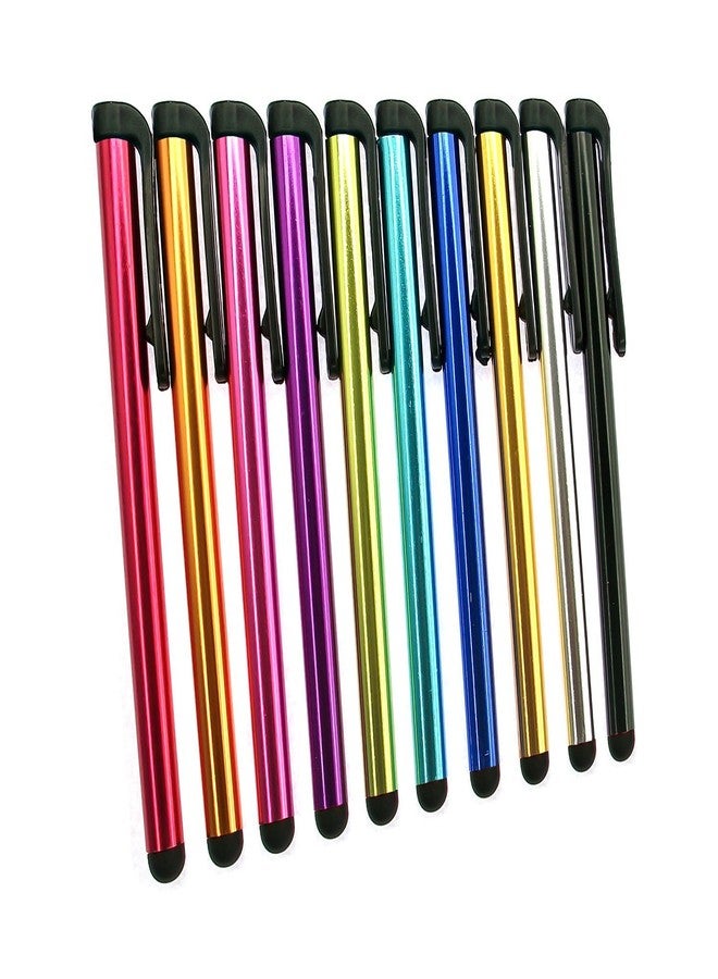 INNOLIFE Metal Stylus Touch Screen Pen Compatible with Apple iPhone 4 4S 5 5S 5C 6 6 Plus iPad Galaxy Tablet Smartphone PDA (100) - Image 2