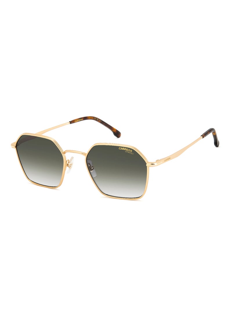 Carrera نظارة شمسية مستطيلة الشكل للرجال بإطار معدني وواقي من الأشعة فوق البنفسجية CARRERA 334/S GREEN 46 - مقاس العدسة: 45.5 مم - Mt Gd  - Image 1