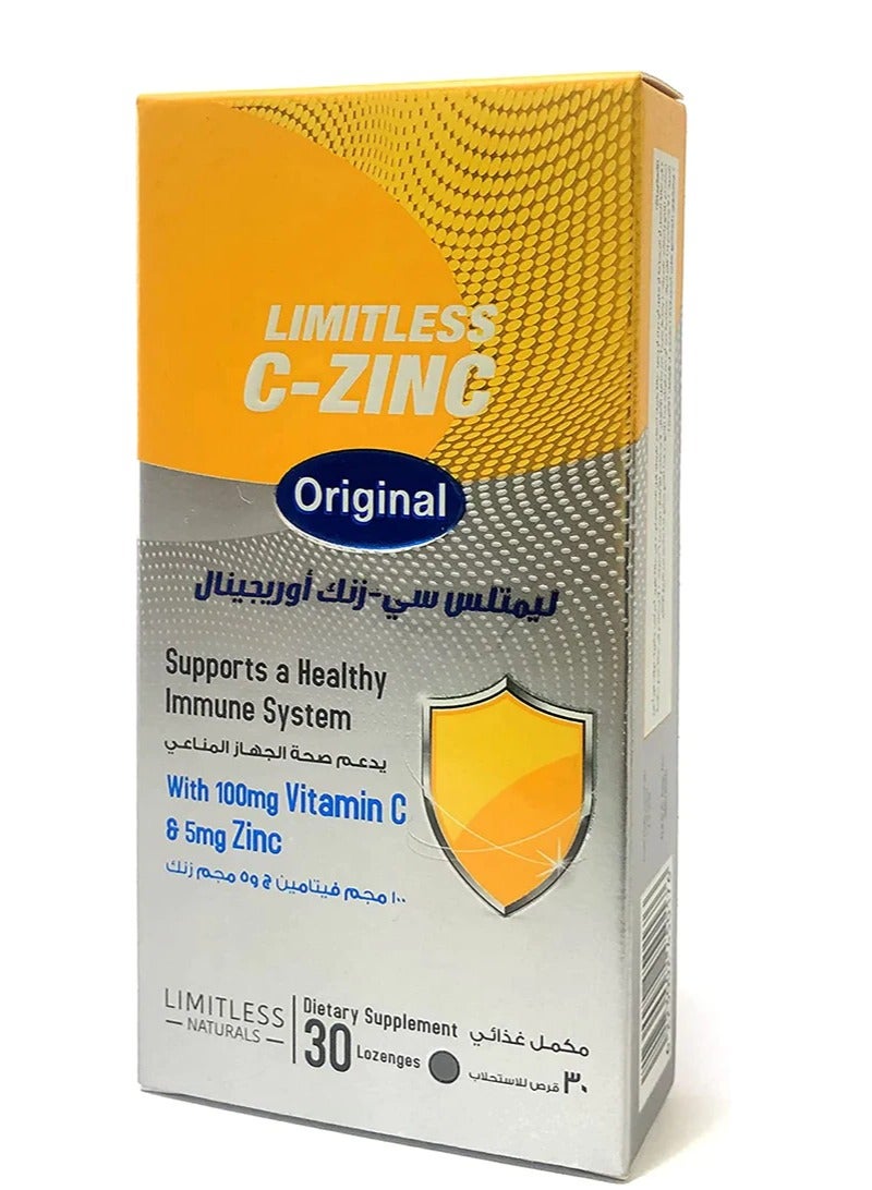 EVAPHARMA Eva Limitless C-Zinc 30 Lozenges - Image 1