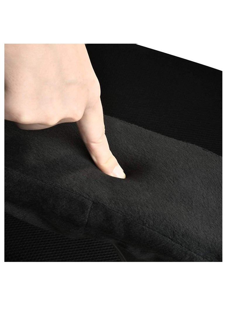 Ergonomic Memory Foam Office Chair Armrest Pads, Comfy Gaming Chair Arm Rest Covers for Elbows and Forearms Pressure Relief (Set of 2)