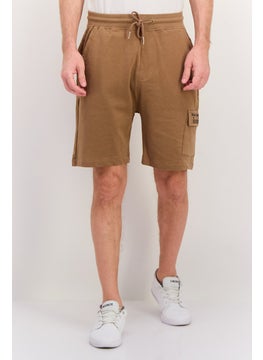 Men Drawstring Side Pocket Basic Shorts, Brown - pzsku/Z8D7ABEA41E565ACB4D80Z/45/_/1737643130/fdc937fa-94c7-428a-ad65-c9b630d314f1