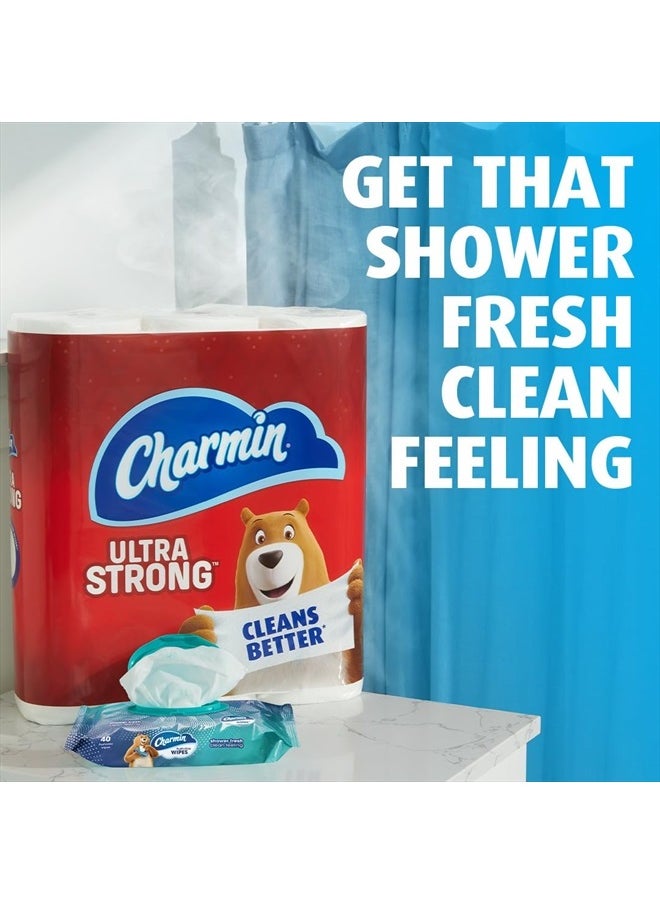 Charmin Flushable Wipes, , 40 Wipes (Pack of 4), 160 Total Wipes  - Image 5
