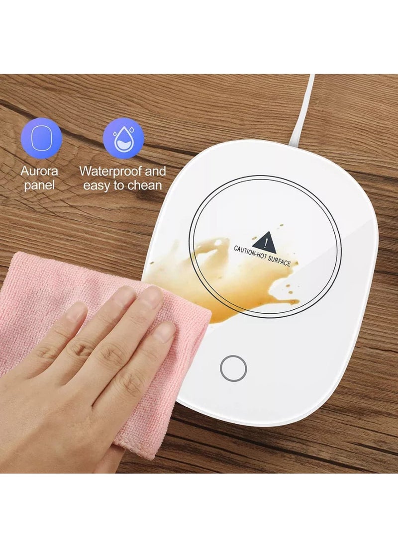 Lucky - Smart Coffee Mug Warmer With Automatic Shut Off for Home and Office 16 Watt Beverage Warmer, Coffee, Milk, Tea, Water, Cocoa Warmer Temperature Up to 131℉/ 55℃ - Image 1