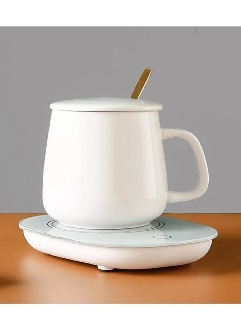 Lucky - Smart Coffee Mug Warmer With Automatic Shut Off for Home and Office 16 Watt Beverage Warmer, Coffee, Milk, Tea, Water, Cocoa Warmer Temperature Up to 131℉/ 55℃ - Image 1
