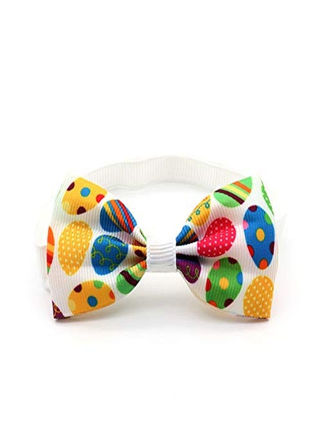 BBTDIN Easter Dog Necktie Pet Bow Ties Collar Pet Bow Easter Puppy Neck Tie Bowtie JPE06 (A) - Image 3