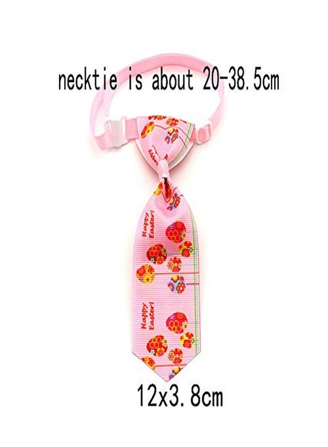 BBTDIN Easter Dog Necktie Pet Bow Ties Collar Pet Bow Easter Puppy Neck Tie Bowtie JPE06 (A) - Image 5