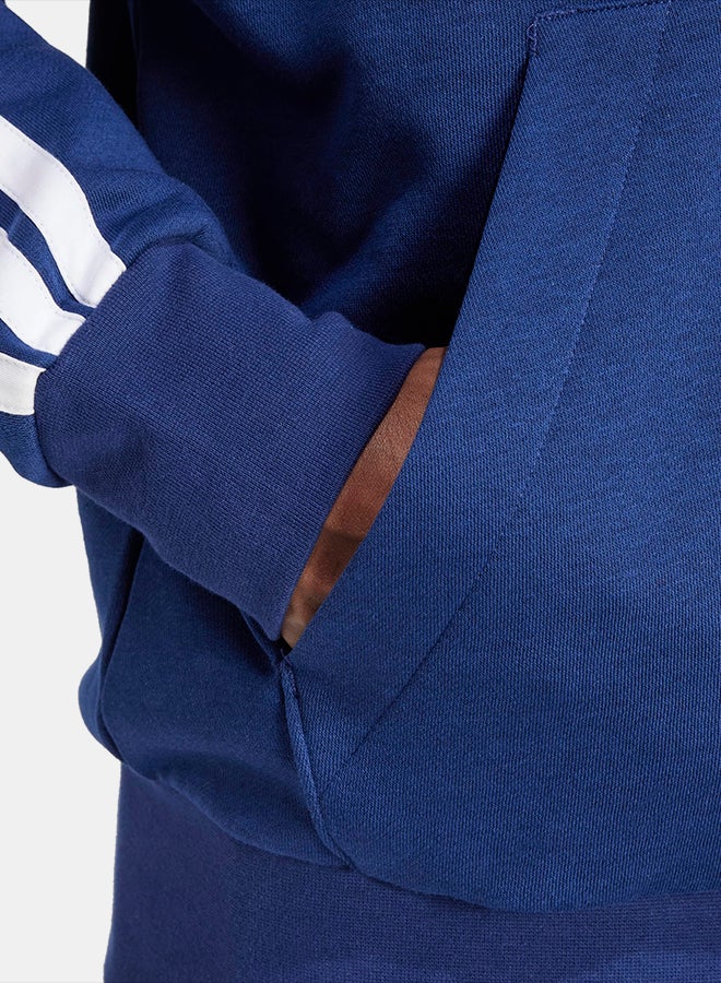 Adidas Essentials 3-Stripes Fleece Hoodie - Image 4