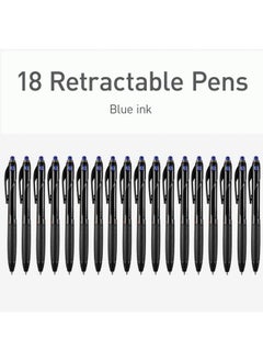 Br-T Retractable Ballpoint Pens, 18 Count, Blue Ink, 0.7 Mm Fine Point, Smooth Writing For Journaling, Office & School (Pen12125) - pzsku/Z8D7B0558BB81C640C82CZ/45/_/1731926580/2655afa5-cbc8-443c-9ba1-1dbf404a8070