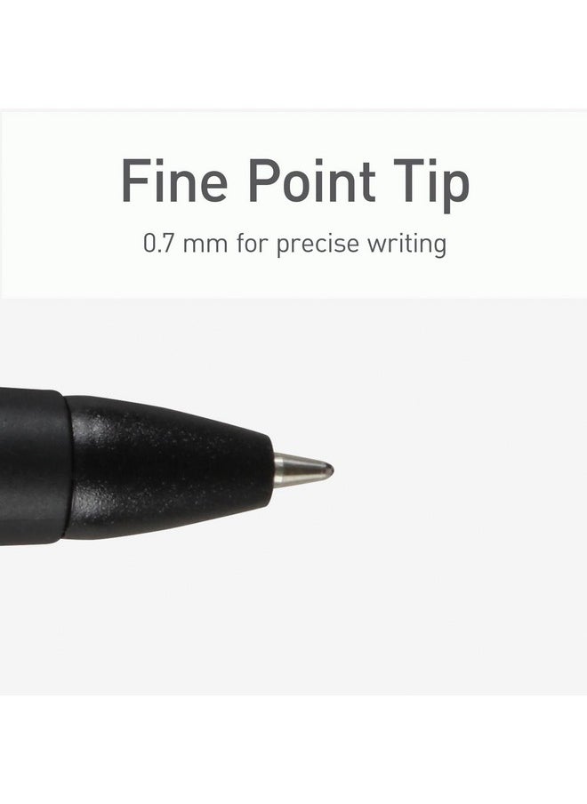 Pentonic Br-T Retractable Ballpoint Pens, 18 Count, Blue Ink, 0.7 Mm Fine Point, Smooth Writing For Journaling, Office & School (Pen12125)  - Image 4