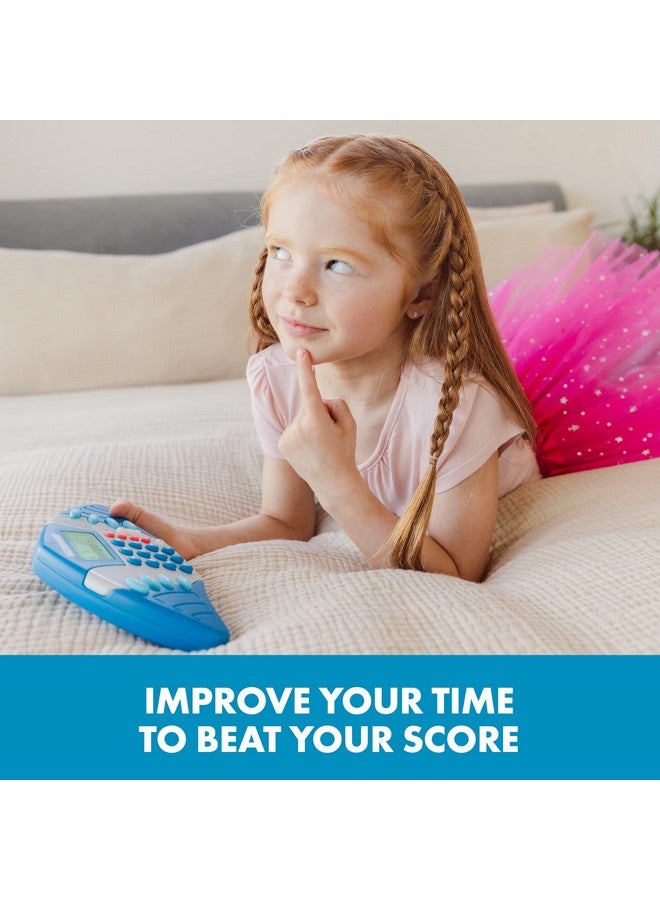 Educational Insights MathShark- Electronic Math Games, Addition, Subtraction, Division, and Multiplication Game, Handheld Games for Kids, Interactive STEM Learning Tools for Ages 6+ - Image 4