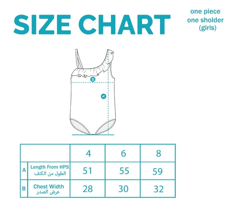 Onda Quick-Dry Stretch Lycra Swimsuit for Girls - Image 2