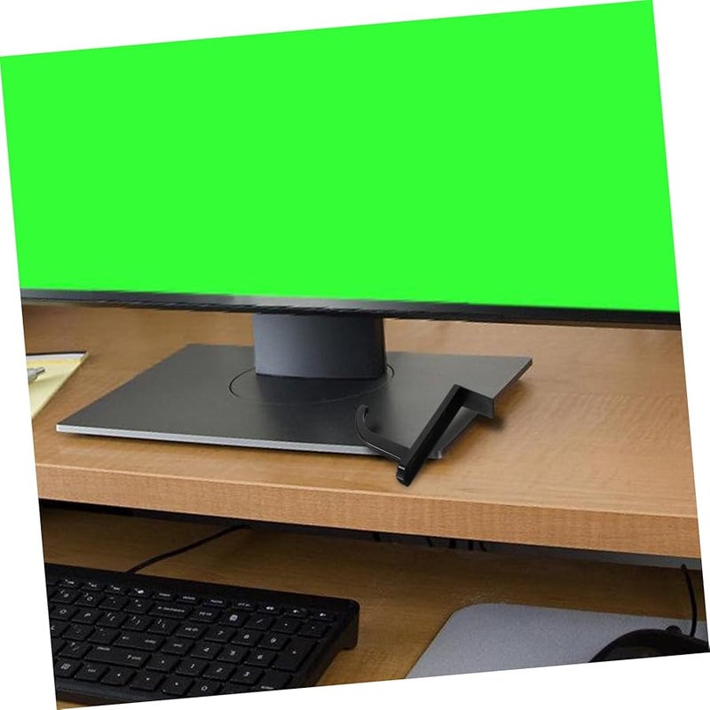 Angoily 4 Pcs Adhesive Headphone Hanger Hook Wall Mount for Headsets Black - Image 3