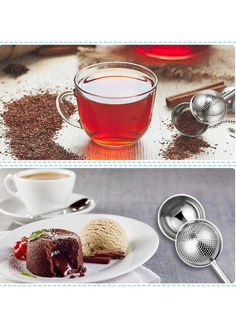Generic 1PCS 304 Stainless Steel Powdered Sugar Shaker Duster Flour Dispenser with Spring-Operated Handle for Baking, Spices, Cocoa Rust-Proof Includes Bonus Mini Whisk  - Image 5