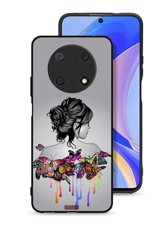 Tolwak Huawei nova Y90 Protective Case Cover Butterflies And Girl Abstract Art - Image 1