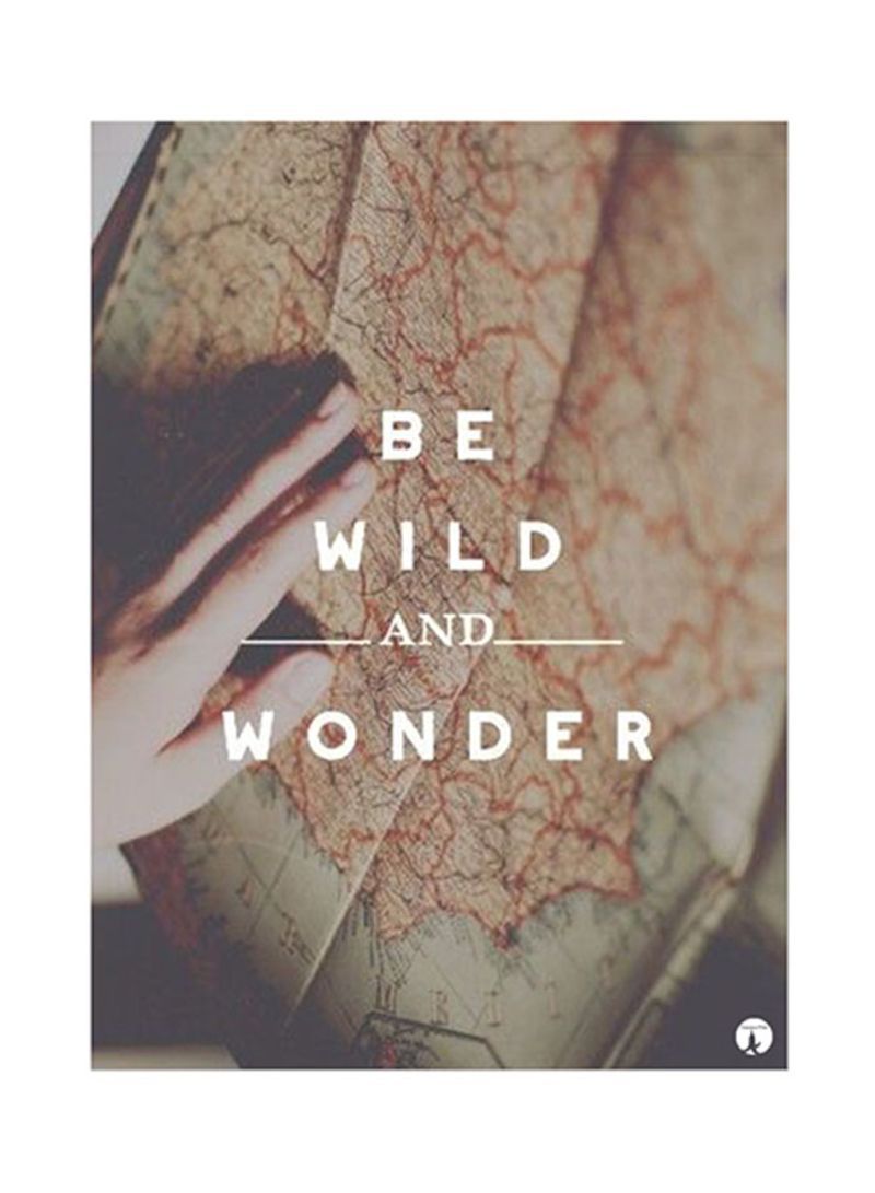 English Phrases Metal Plate Poster Multicolour 15x20centimeter