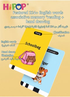 HIPOP Talking Flash Card Drawing Learning Toys, Early Education Learning Toys, Early Development Study Board Toys for Boys and Girls  - Image 5