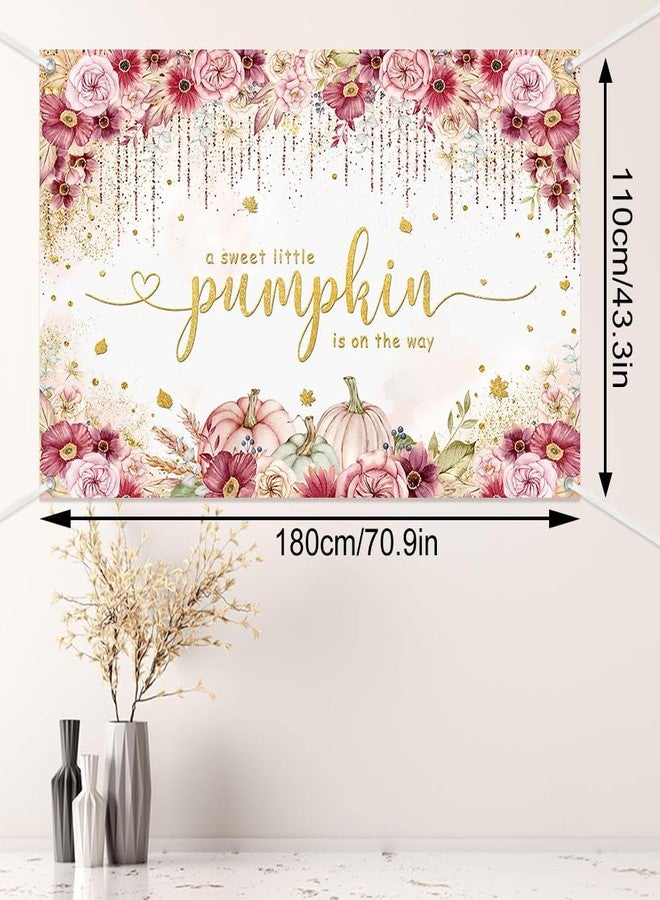 MEHOFOND 156 pcs Boho Pumpkin Baby Shower Decorations, Fall Balloons with Banner Kit, Little Pumpkin Baby Shower Banner with Balloon Arch Kit, Newborn Party Decor, Boho Pink, Sand White Balloons Set - Image 5