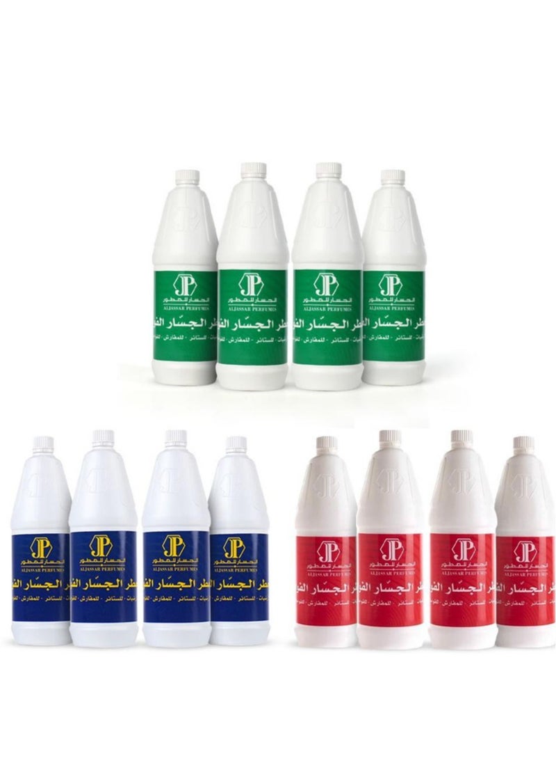 ALJASSAR PERFUMES - AlJassar AlFawah Freshener for Floors Curtains Dedspreads and Diffusers 1 liter - Image 1
