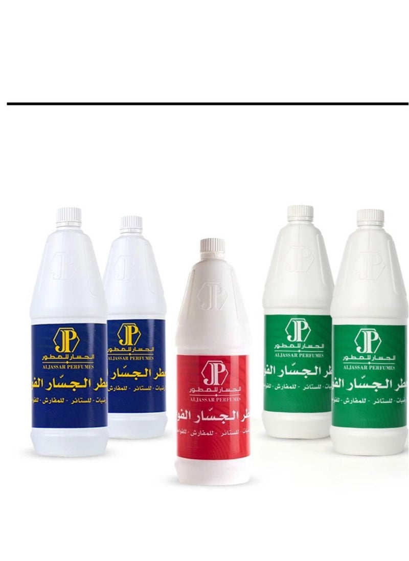 ALJASSAR PERFUMES - AlJassar AlFawah Freshener for Floors Curtains Dedspreads and Diffusers 1 liter - Image 1