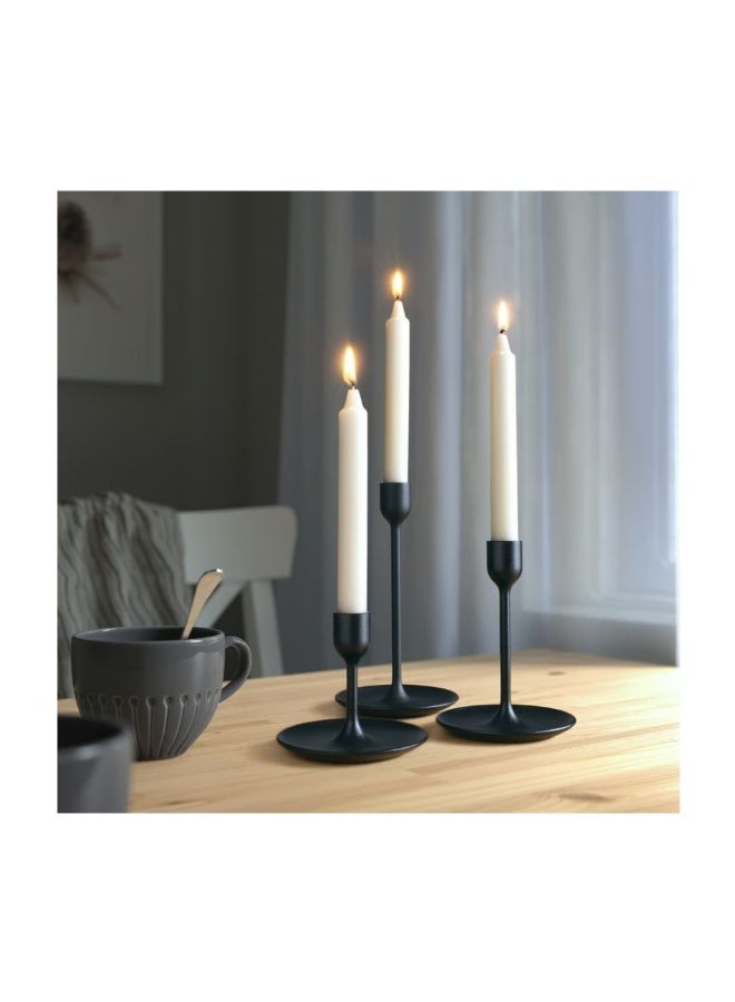IKEA (IKEA) شمعة ثريا كارنيليان غير معطرة، طبيعية، 19 سم - Image 5