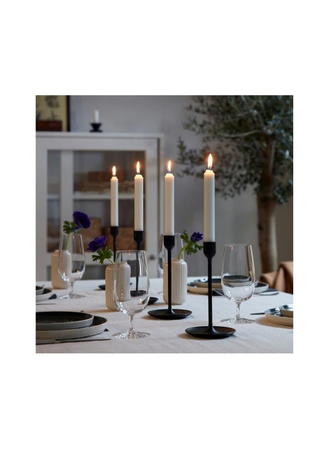 IKEA (IKEA) شمعة ثريا كارنيليان غير معطرة، طبيعية، 19 سم - Image 4