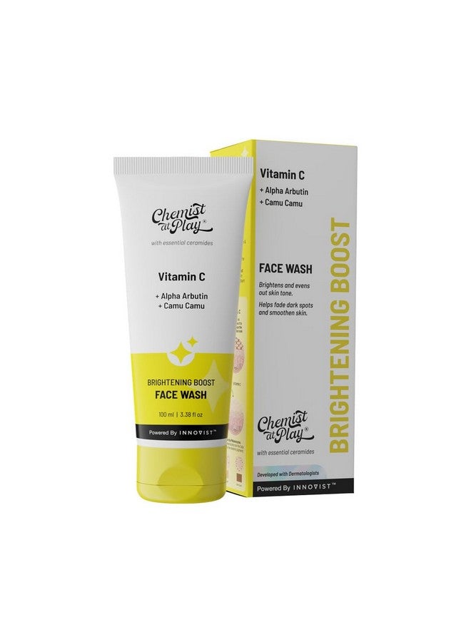 Chemist at Play غسول وجه 30X فيتامين C | ينظف الزيت والأوساخ | يخفف البقع الداكنة | يحسن الإشراق | لجميع أنواع البشرة | للرجال والنساء | نباتي | خالي من SLS والبارابين | 100 مل - Image 2