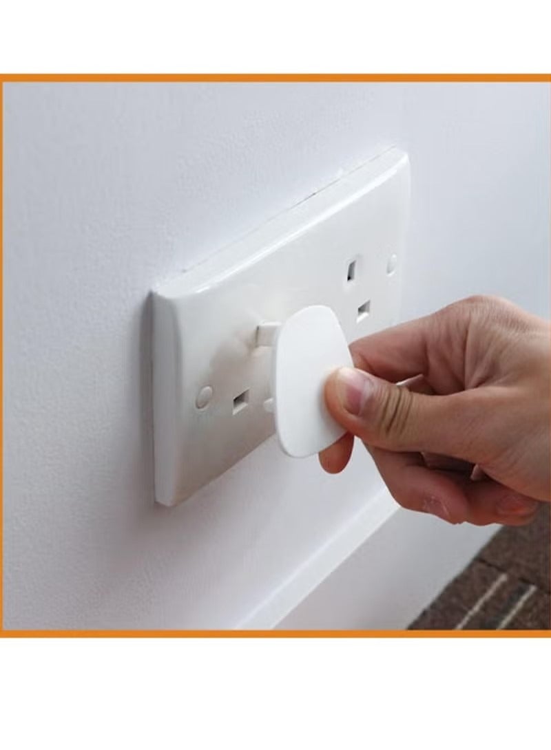 12pcs per Pack Baby Proofing Plug Covers, White Outlet Covers Safety Covers  - Image 4