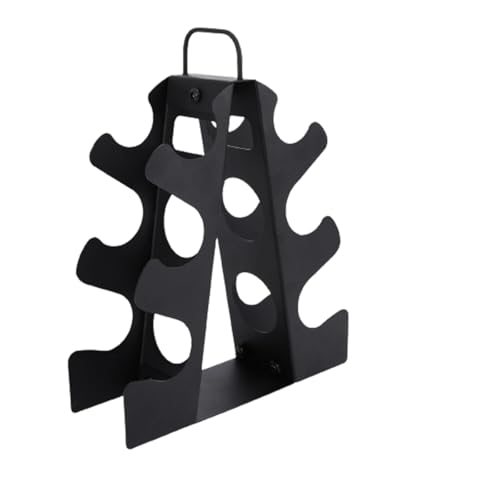 EXBTOKA 3-Tier | 4-Tier Dumbbell Rack, A-Frame Weight Stand for 5-15LB Dumbbells, Compact Space-Saving Design for Home Gym, Heavy-Duty Alloy Steel Organization Rack (Dumbbells Not Included) - Image 1