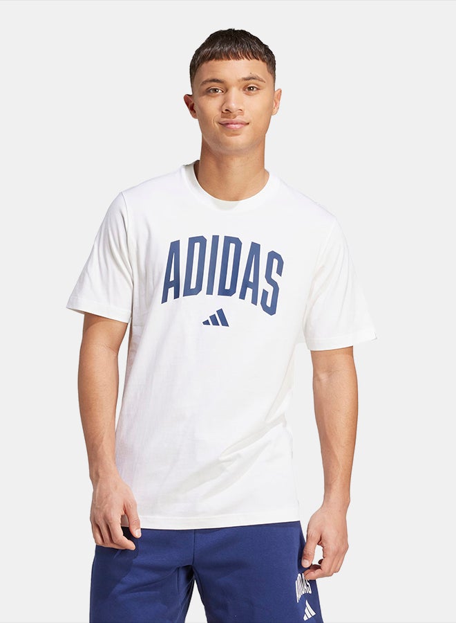 Adidas Collegiate Lineage Graphic T-Shirt - Image 1