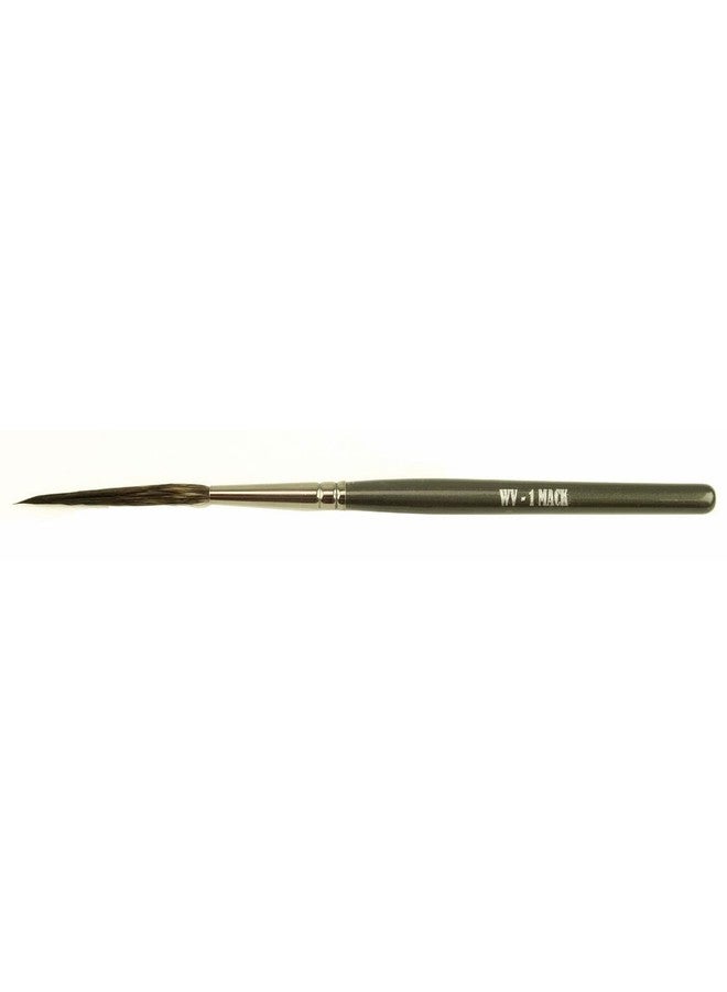 Mack Brush Set of 3 Sizes 0-2 Wizard Vortex Scroll Pinstriper Blue Squirrel Grey Handle Brush - Image 5