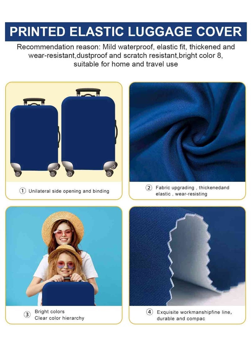 URbazaar Elastic Travel Luggage Cover Travel Suitcase Protective Cover for Trunk Case Apply to 18-30 inch luggage Suitcase Cover - Image 4