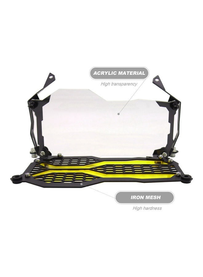 NIBEMINENT Motorcycle Headlight Protector Grille Guard Cover - Image 4