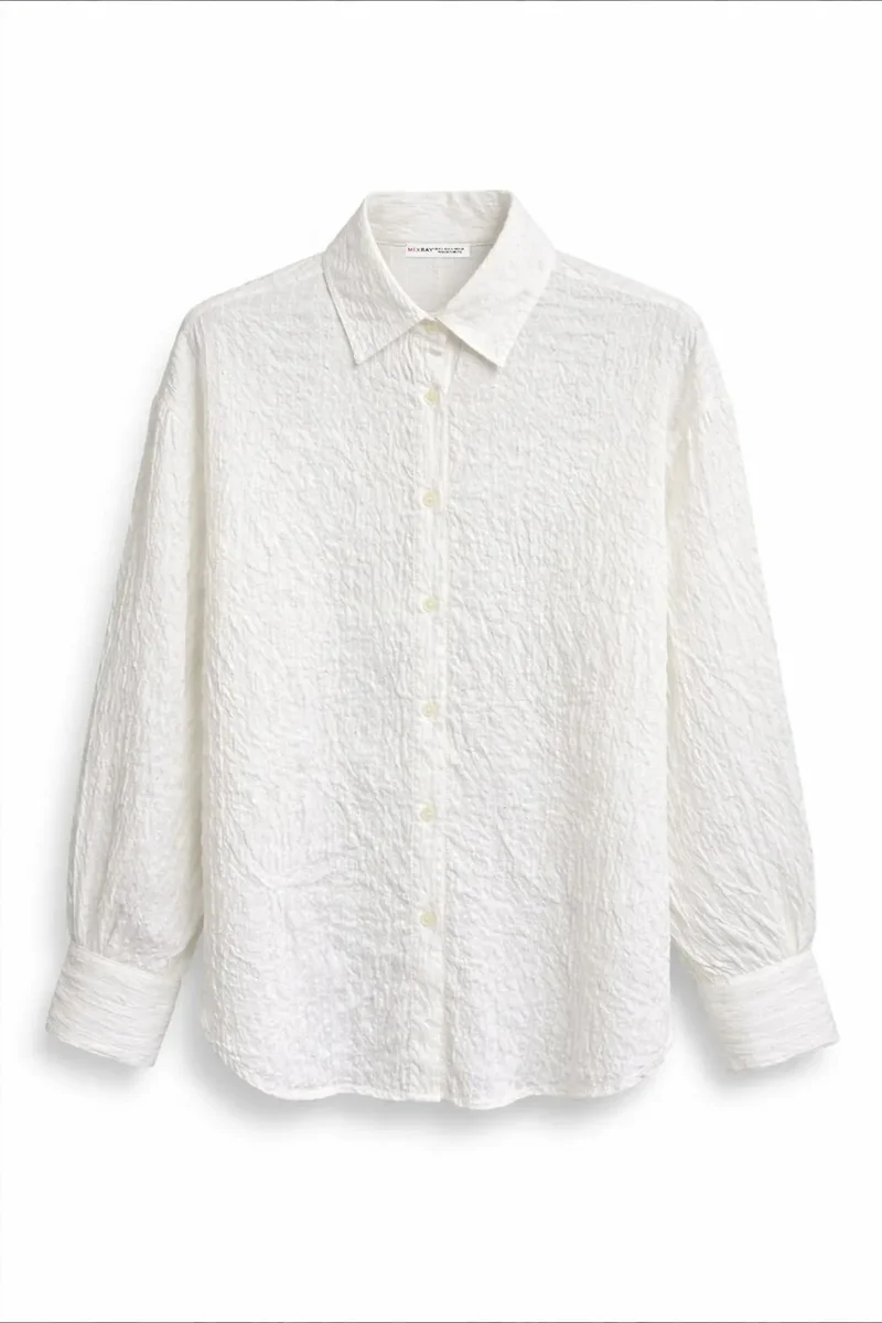 Mixray MIXRAY Women's Cotton-Blend Shirt