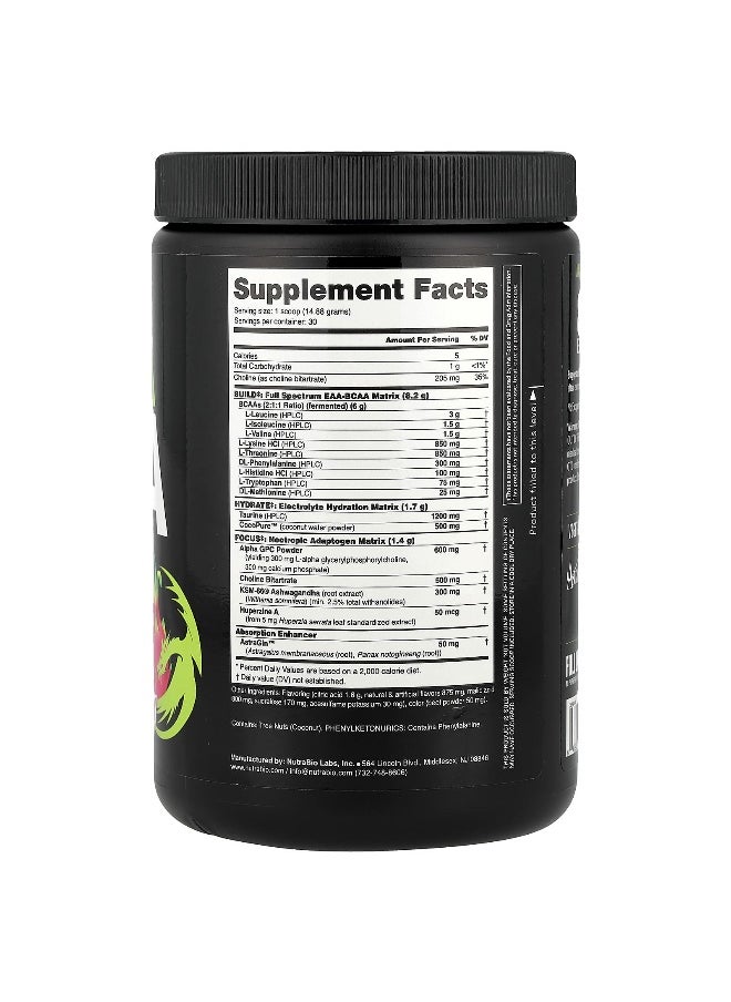 NutraBio NutraBio, Alpha EAA, Dragonfruit Candy, 0.98 lb (446 g)  - Image 2