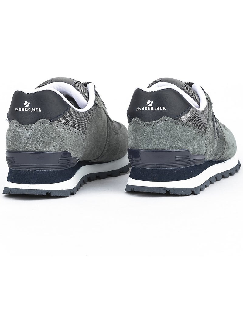 Hammer Jack , Leather Men's Shoes 111303 10219250M Gray  - Image 3