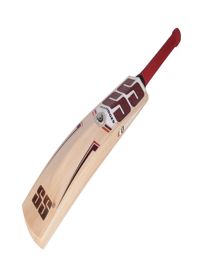 SS Gutsy Size-3 KW Bat, 800 Grams, Lightweight for Juniors, Durable Willow for Tennis Ball, Strong Grip, Shock Absorption, Best for Cricket Practice - Image 4