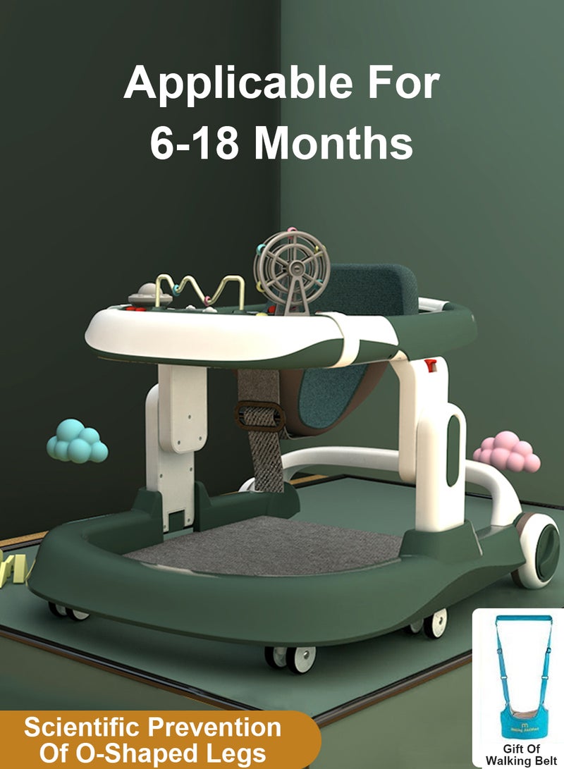 MaBaby Baby Stroller with O-Shaped Legs, Multifunctional Anti Fall and Anti Rollover Function, Suitable for Girls and Boys to Assist in Walking and Sit on a Handcart - Image 5