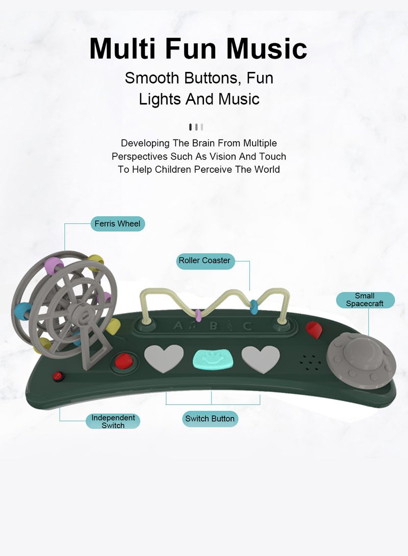 MaBaby Baby Stroller with O-Shaped Legs, Multifunctional Anti Fall and Anti Rollover Function, Suitable for Girls and Boys to Assist in Walking and Sit on a Handcart - Image 4