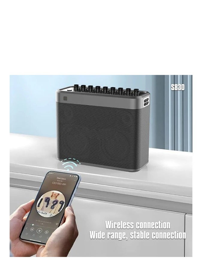 Lenyes - Lenyes S830 Speaker Bluetooth 160W: Wireless KTV Speaker with Karaoke Microphone and DSP Super Power Technology - Image 1