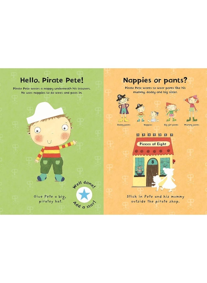 Pirate Pete's Potty sticker activity book - Image 2