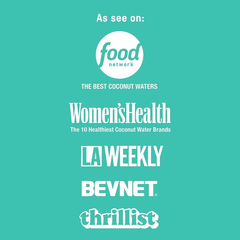 Once Upon A Coconut ماء جوز الهند الفاخر من وانس أوبون أ كوكو - عبوة 12 من علب سعة 10.8 أونصة سائلة، طبيعي بالكامل، بدون سكر مضاف - Image 3